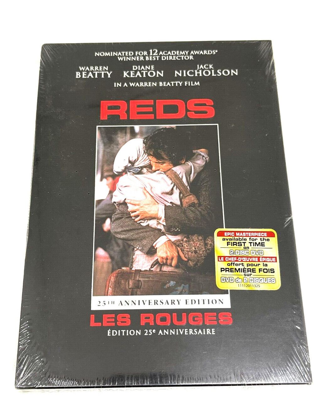 Reds 25th Anniversary Brand New Sealed Warren Beatty Diane Keaton Jack Nicholson